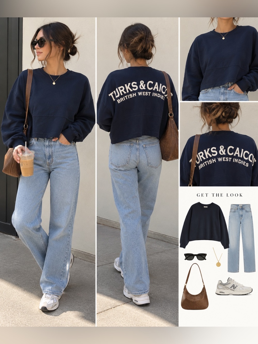 Spirit Jersey Turks & Caicos Cropped Sweatshirt